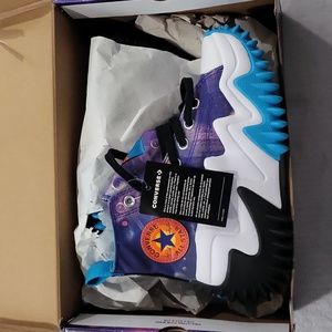 Hightop Converse Space Jam addition  Size 4.5 mens 6 in women's New with box and